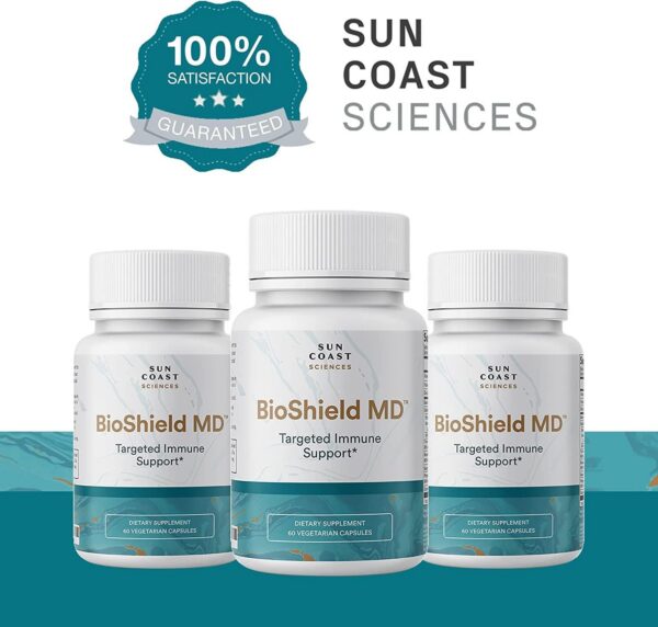 60 cápsulas SUN COAST SCIENCES BioShield vitaminas esenciales