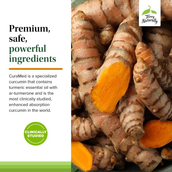 Version 1.0.0 Etiqueta botella Terry Naturally CuraMed 375mg