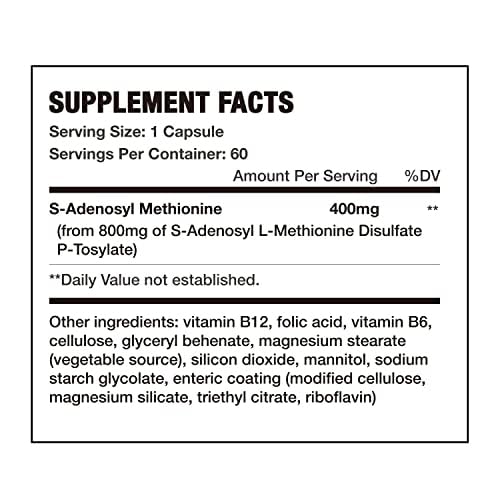 Etiqueta del producto 7c SAM-e