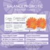 90 cápsulas Celebrate Vitamins Balance para salud intestinal e inmunidad