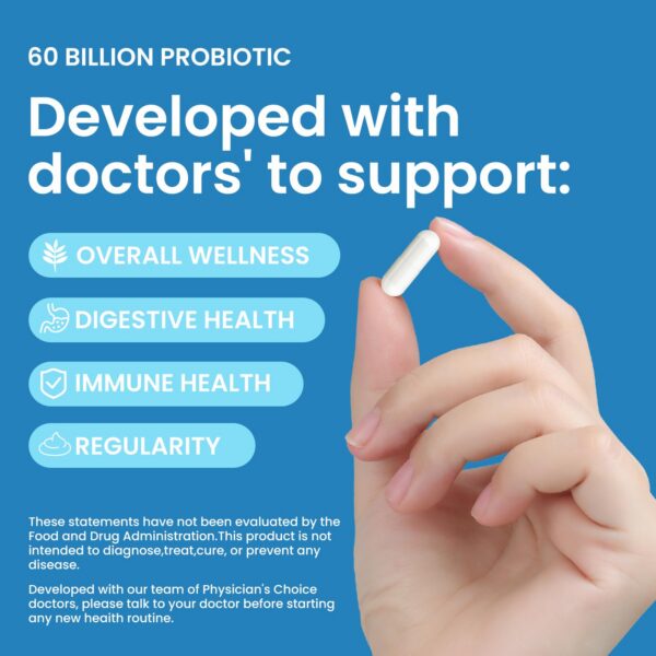 Etiqueta frontal LOUDSAY Probiotics 60B CFU