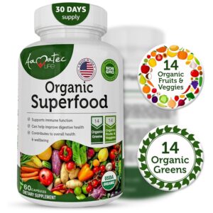 Suplemento Aamatec Life Superfood Greens orgánico