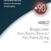 Etiqueta detallada de ABBLO Iron Bisglycinate