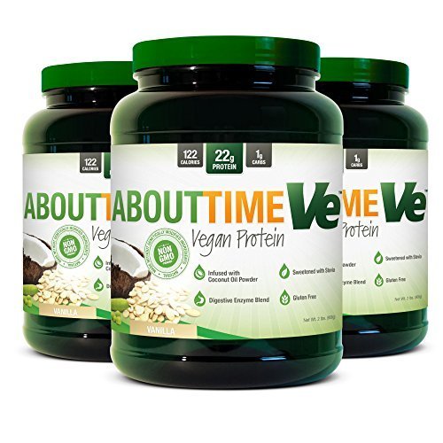 Version 1.0.0 About Time Proteína Vegana Ve Chocolate etiqueta nutricional