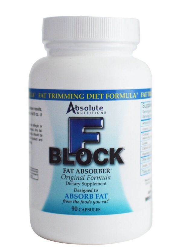 Frasco frontal de FBlock Xtra Fat Absorber