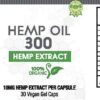 Etiqueta de Hemp Oil Capsules