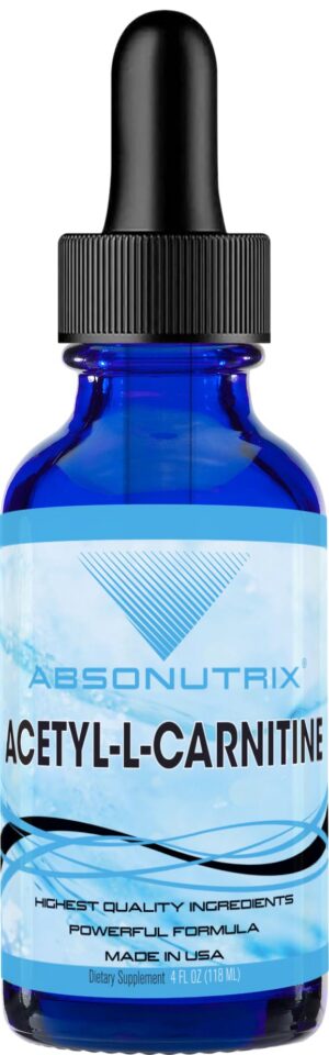 Absonutrix Acetil L-Carnitina gotero y etiqueta