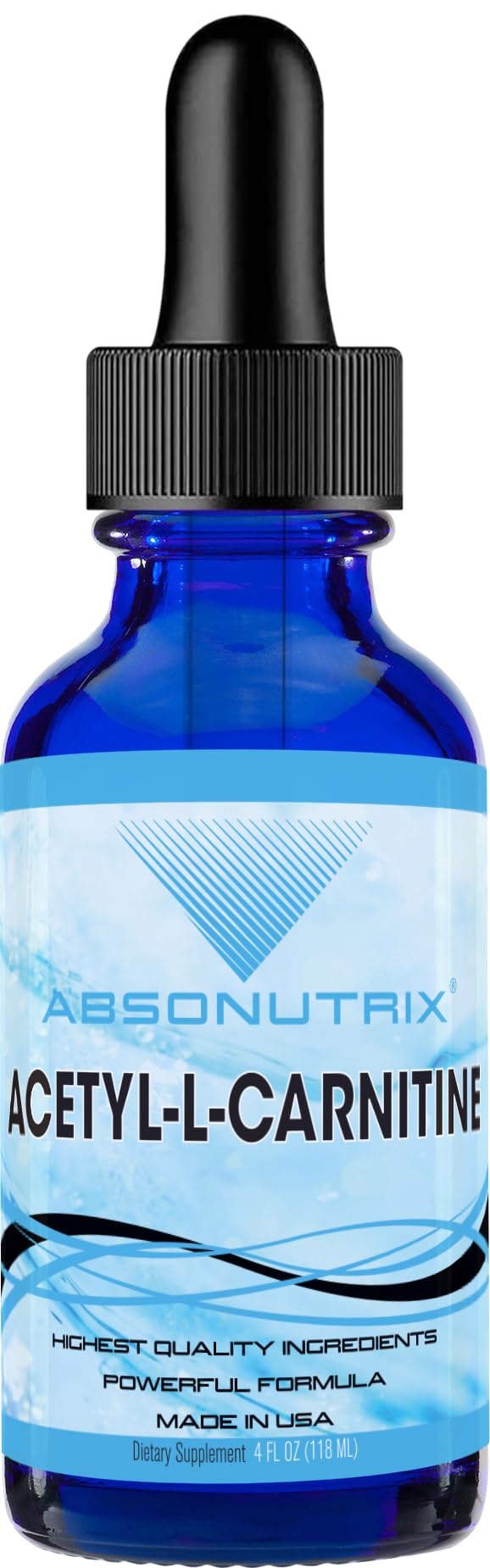 Version 1.0.0 Absonutrix Acetil L-Carnitina gotero y etiqueta