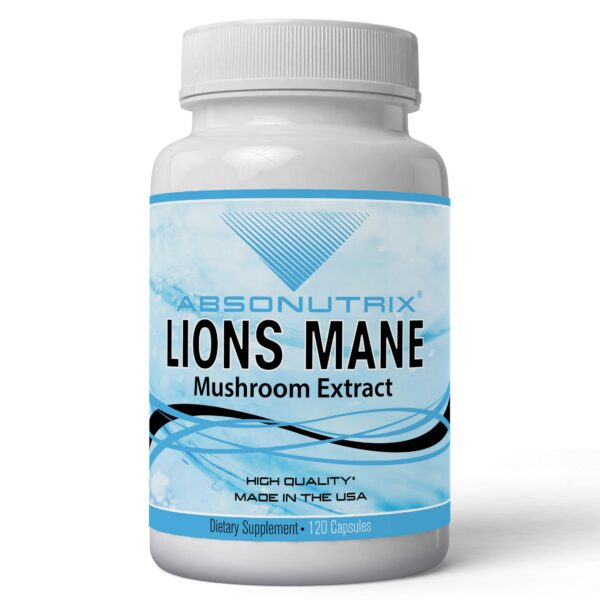 Absonutrix cápsulas extracto melena de león para salud inmunológica y cerebral