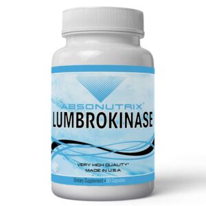 Frente del envase Absonutrix Lumbrokinase 40 mg