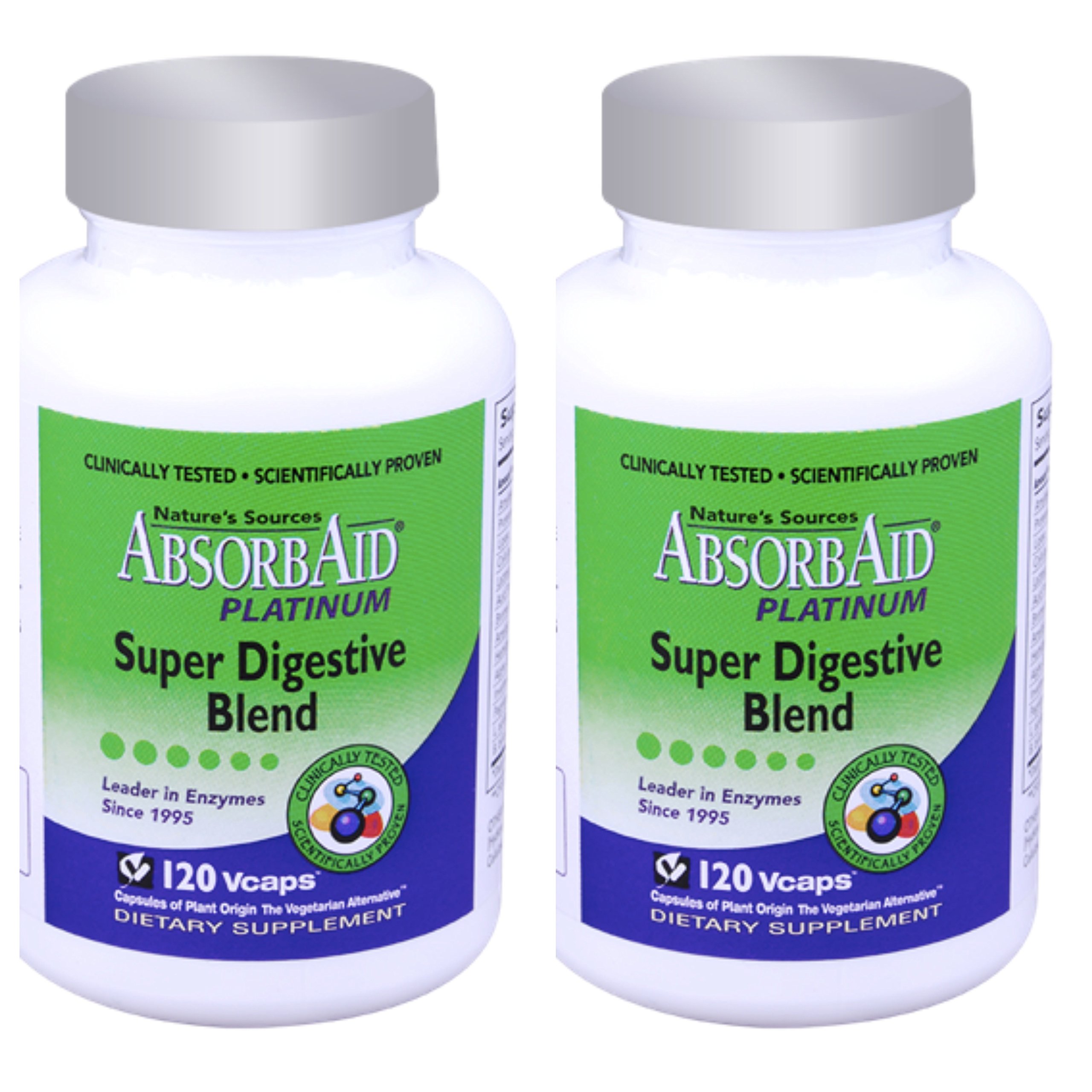 AbsorbAid Platinum suplemento enzimático para mejorar absorción nutrientes