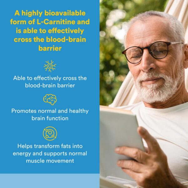 Cápsulas vegetarianas acetil L-Carnitina