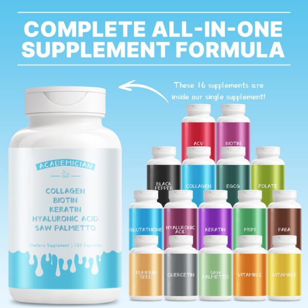 Cápsulas blancas en frasco