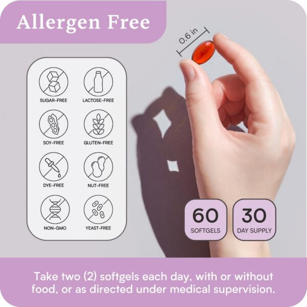 Frasco de Omega 110 LPC-DHA vista lateral