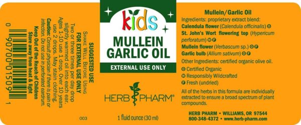 Aceite de ajo para niños y gota anti resfriado ColdCalm