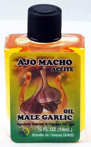 Aceite de ajo macho BRYBRADAN 1/2 FL OZ 12 piezas