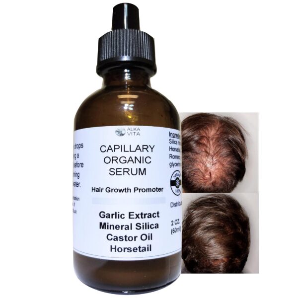 Aceite biotina pura orgánica para crecimiento de cabello y fortaleza