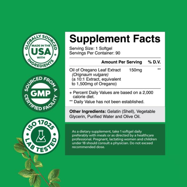 Version 1.0.0 Aceite concentrado de orégano para detox y digestión