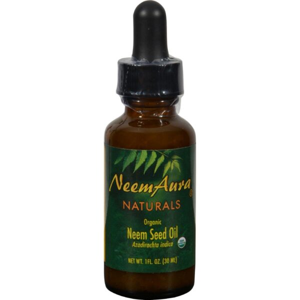Aceite de Neem prensado en frío Neem Aura Naturals 1 onza