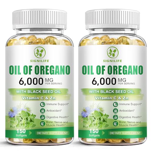 Version 1.0.0 Aceite de orégano SIGNILIFE con semilla negra en cápsulas blandas