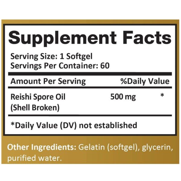 Aceite de Esporas de Reishi para bienestar general