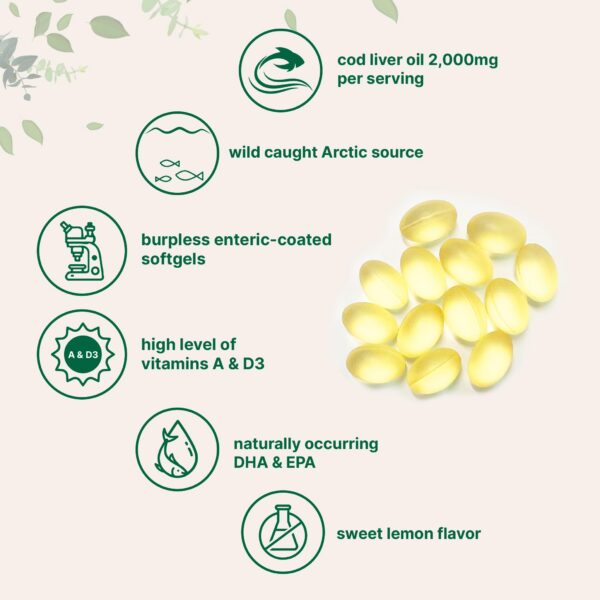 Version 1.0.0 Cápsulas blandas de aceite de hígado de bacalao