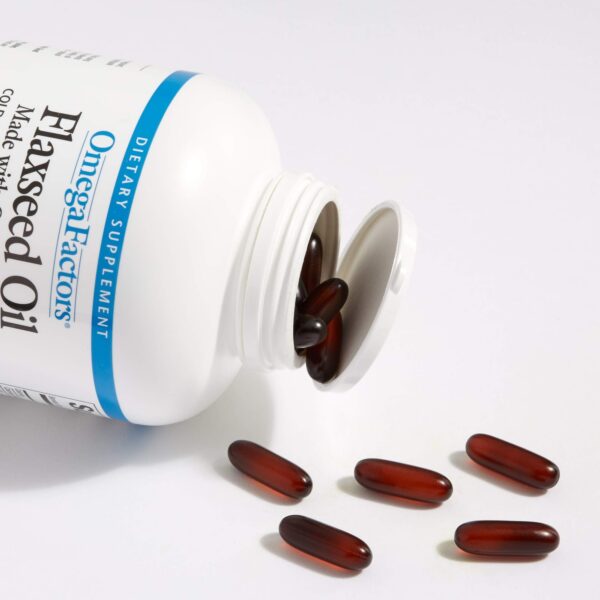 Aceite de linaza Omega Factors Natural Factors producto