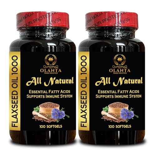 Aceite de linaza orgánico en cápsulas de OLANTA