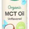 Version 1.0.0 aceite MCT organico sin sabor 16 oz