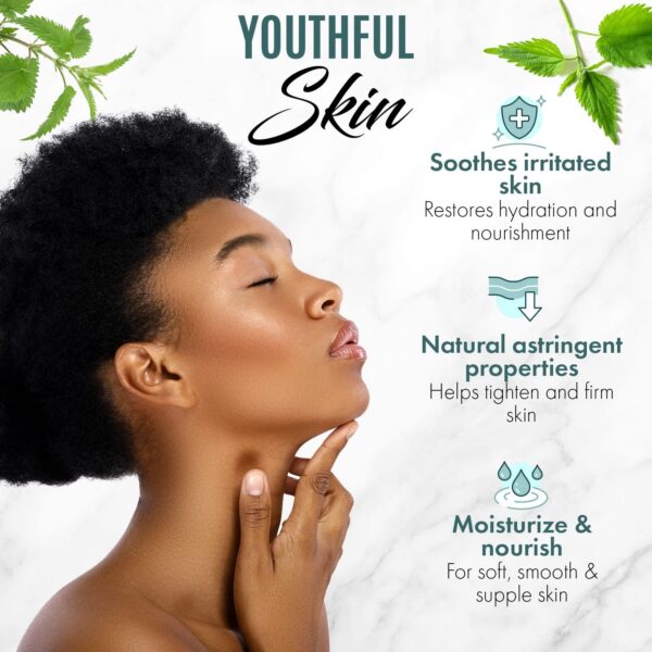 Aceite multifuncional ortiga para suavizar piel y crecimiento cabello