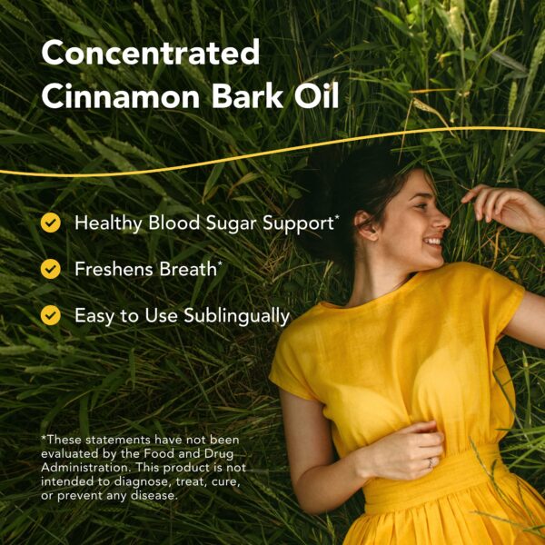 Version 1.0.0 Aceite natural de corteza de canela para refrescar aliento