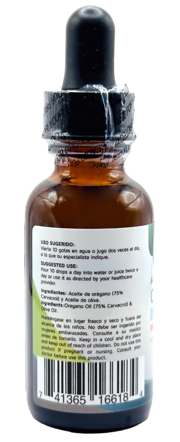 Version 1.0.0 Aceite natural de orégano Betel Natural alta concentración carvacrol 75%