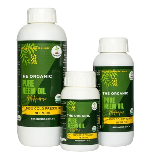 Aceite de neem Plant Mama para uso en plantas interiores y exteriores