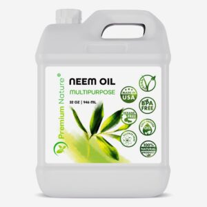 Version 1.0.0 Frasco Aceite de Neem Orgánico Premium Nature 32oz para piel y cabello