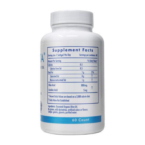 Version 1.0.0 Aceite de oliva orgánico ozonizado OZOVITA cápsulas salud diaria