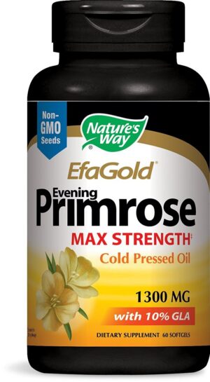 Aceite de onagra Nature's Way 60 cápsulas naturales