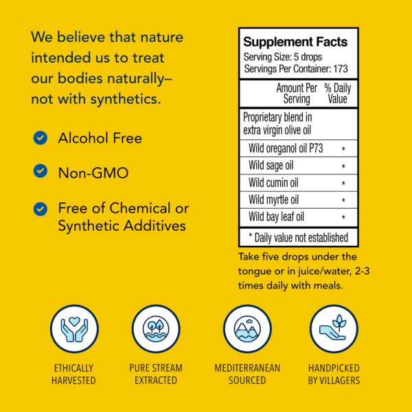 Aceite de orégano y especias naturales Fung-E-Clenz