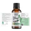 Aceite de orégano medicina herbal complemento saludable