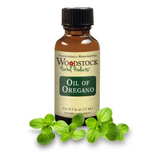Version 1.0.0 Aceite de orégano Woodstock Herbal Products 0.5 oz frasco