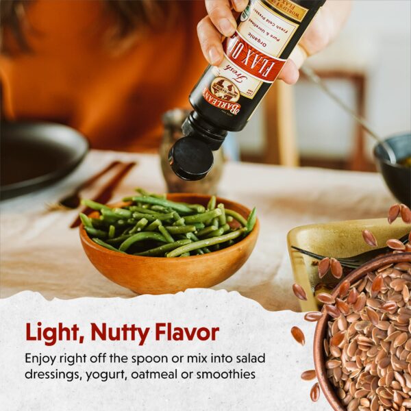 Aceite orgánico vegano Barlean's para piel y cabello