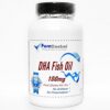 Aceite de pescado DHA en cápsulas, frasco de 100 cápsulas