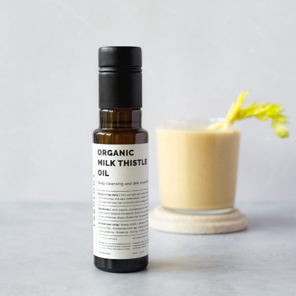 Aceite prensado en frío de semillas de cardo mariano Erbology