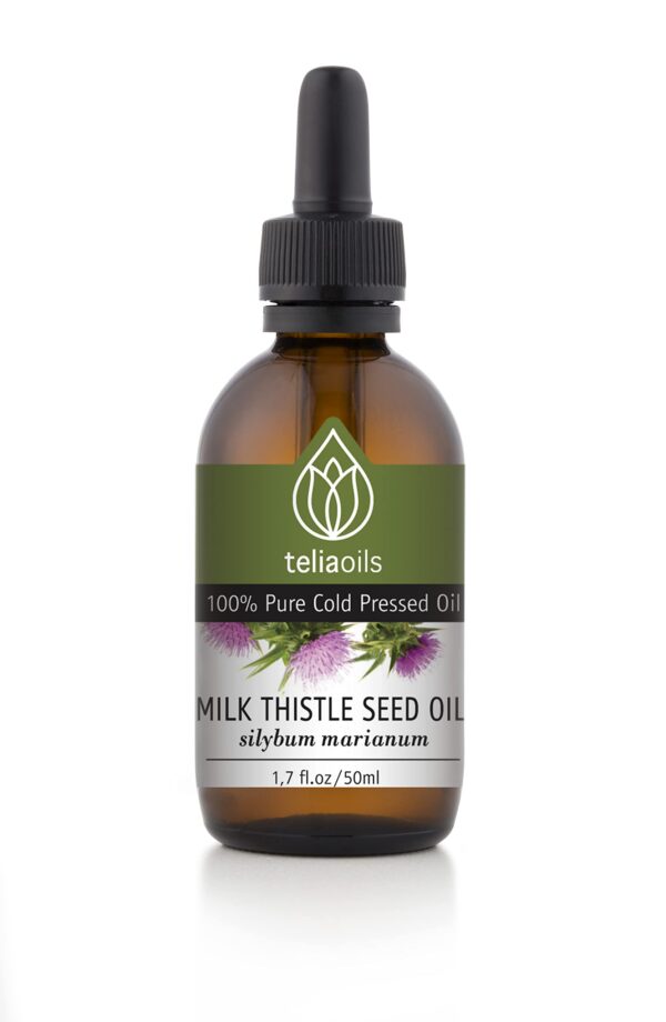 Aceite de semilla de cardo mariano Teliaoils botella 50 ml
