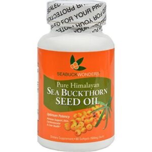 Aceite de semilla de espino amarillo SEABUCK WONDERS 60 cápsulas