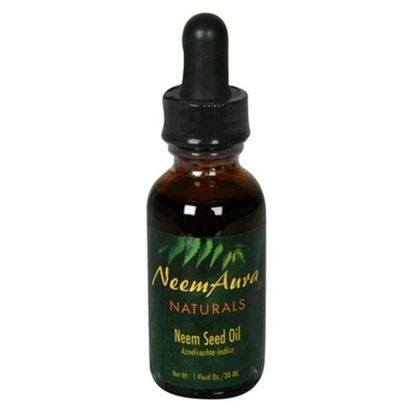 Aceite tópico de semilla de neem Neemaura Naturals dos botellas 30ml