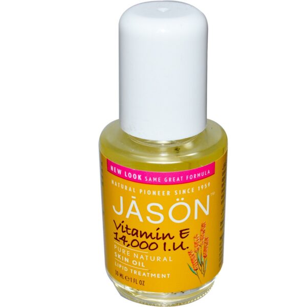 Aceite de Vitamina E 14000 UI Jason Natural 2 piezas 30 ml