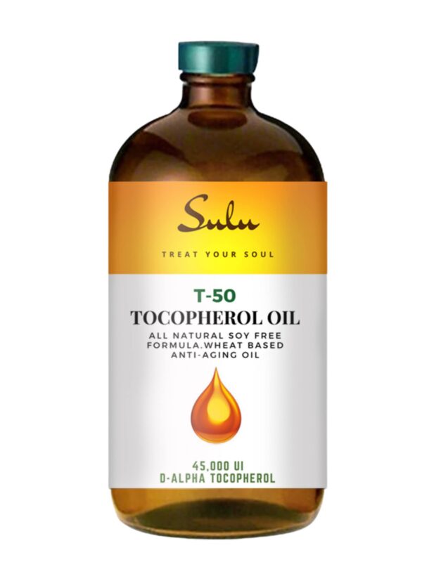 Aceite vitamina E SULU ORGANICS botella roja 8oz