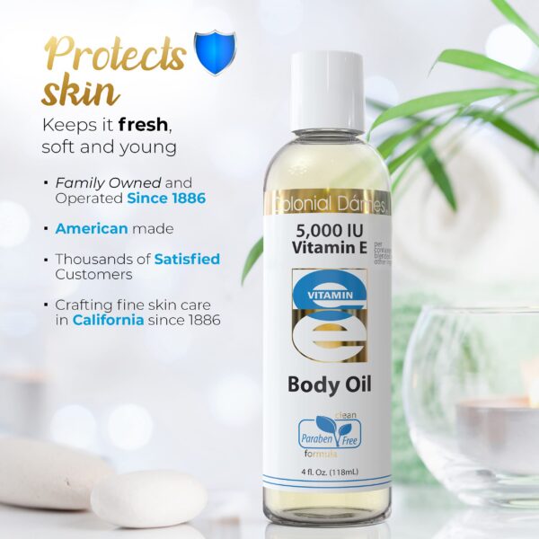 Version 1.0.0 Aceite vitamina E para tratamiento corporal después de la ducha