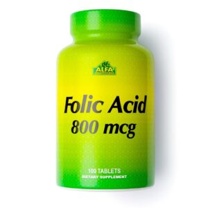 Ácido-fólico-ALFA-VITAMINS-tabletas-frontal