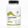 Ácido pantoténico 250 mg 100 cápsulas Naturetition Supplements